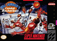 Bill Laimbeer's Combat Basketball Super Nintendo US box art